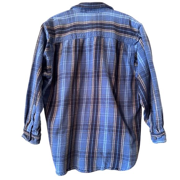Moose Creek heavy Flannel Bundle L Western Snap and Button up 100% Cotton - Picture 5 of 14